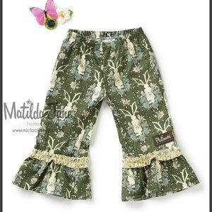 Matilda Jane Platinum Bunny Loving Big Ruffles Size 8 Worn Once RARE